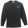 Tall Long Sleeve Essential T Shirt with Pocket Thumbnail