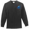 Tall Long Sleeve Essential T Shirt with Pocket Thumbnail