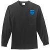 Tall Long Sleeve Essential T Shirt with Pocket Thumbnail