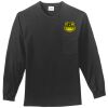 Tall Long Sleeve Essential T Shirt with Pocket Thumbnail