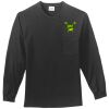Tall Long Sleeve Essential T Shirt with Pocket Thumbnail