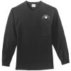 Tall Long Sleeve Essential T Shirt with Pocket Thumbnail