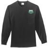 Tall Long Sleeve Essential T Shirt with Pocket Thumbnail
