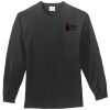 Tall Long Sleeve Essential T Shirt with Pocket Thumbnail