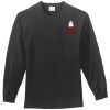 Tall Long Sleeve Essential T Shirt with Pocket Thumbnail