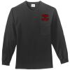Tall Long Sleeve Essential T Shirt with Pocket Thumbnail