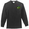 Tall Long Sleeve Essential T Shirt with Pocket Thumbnail