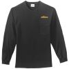 Tall Long Sleeve Essential T Shirt with Pocket Thumbnail
