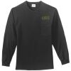 Tall Long Sleeve Essential T Shirt with Pocket Thumbnail