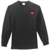 Tall Long Sleeve Essential T Shirt with Pocket Thumbnail