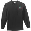 Tall Long Sleeve Essential T Shirt with Pocket Thumbnail