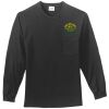 Tall Long Sleeve Essential T Shirt with Pocket Thumbnail