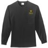 Tall Long Sleeve Essential T Shirt with Pocket Thumbnail