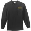 Tall Long Sleeve Essential T Shirt with Pocket Thumbnail