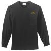 Tall Long Sleeve Essential T Shirt with Pocket Thumbnail