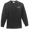 Tall Long Sleeve Essential T Shirt with Pocket Thumbnail