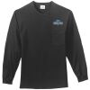 Tall Long Sleeve Essential T Shirt with Pocket Thumbnail