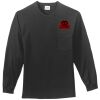 Tall Long Sleeve Essential T Shirt with Pocket Thumbnail