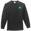 Tall Long Sleeve Essential T Shirt with Pocket Thumbnail