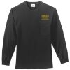 Tall Long Sleeve Essential T Shirt with Pocket Thumbnail