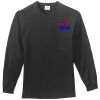 Tall Long Sleeve Essential T Shirt with Pocket Thumbnail
