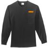 Tall Long Sleeve Essential T Shirt with Pocket Thumbnail