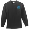 Tall Long Sleeve Essential T Shirt with Pocket Thumbnail