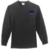 Tall Long Sleeve Essential T Shirt with Pocket Thumbnail