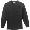 Tall Long Sleeve Essential T Shirt with Pocket Thumbnail
