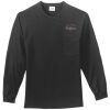 Tall Long Sleeve Essential T Shirt with Pocket Thumbnail