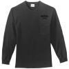Tall Long Sleeve Essential T Shirt with Pocket Thumbnail