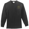 Tall Long Sleeve Essential T Shirt with Pocket Thumbnail