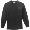 Tall Long Sleeve Essential T Shirt with Pocket Thumbnail