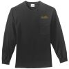 Tall Long Sleeve Essential T Shirt with Pocket Thumbnail