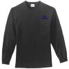 Tall Long Sleeve Essential T Shirt with Pocket Thumbnail