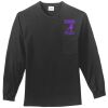 Tall Long Sleeve Essential T Shirt with Pocket Thumbnail
