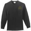 Tall Long Sleeve Essential T Shirt with Pocket Thumbnail