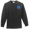 Tall Long Sleeve Essential T Shirt with Pocket Thumbnail