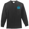 Tall Long Sleeve Essential T Shirt with Pocket Thumbnail
