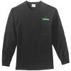 Tall Long Sleeve Essential T Shirt with Pocket Thumbnail