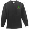 Tall Long Sleeve Essential T Shirt with Pocket Thumbnail